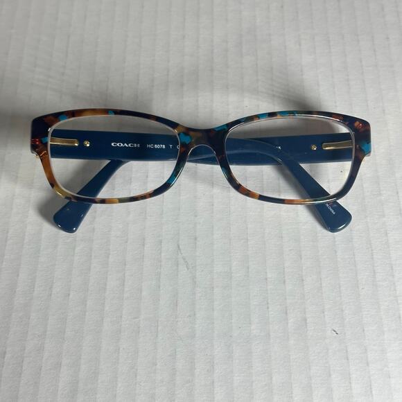 Coach HC6078 Eyeglasses Frames Teal Confetti 52-16-135 Women - Picture 16 of 16